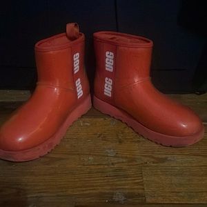 UGG BOOTS Orange Womens Size 8